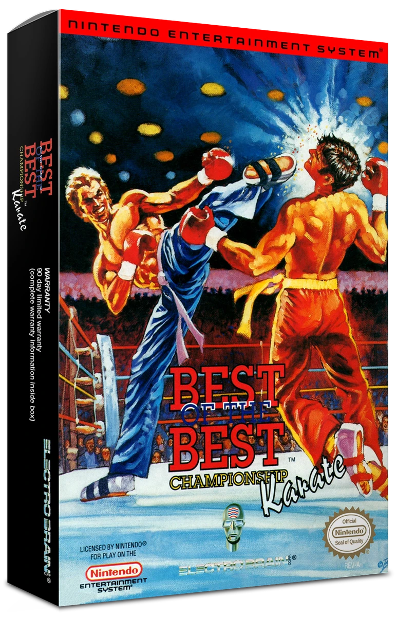 Best of the Best Championship Karate box art