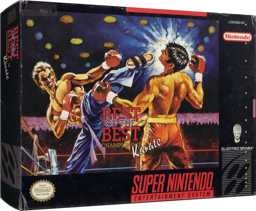 Best of the Best Championship Karate box art