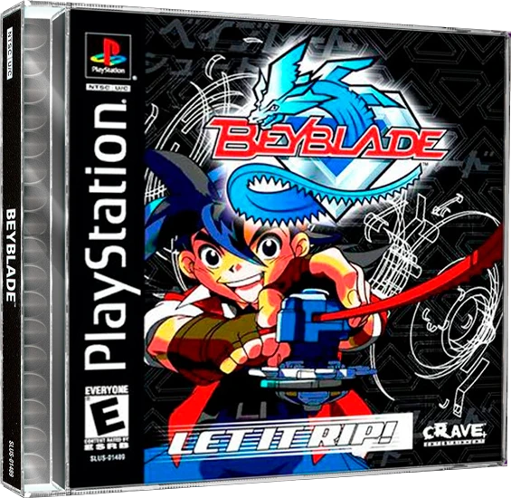 Beyblade Let It Rip box art