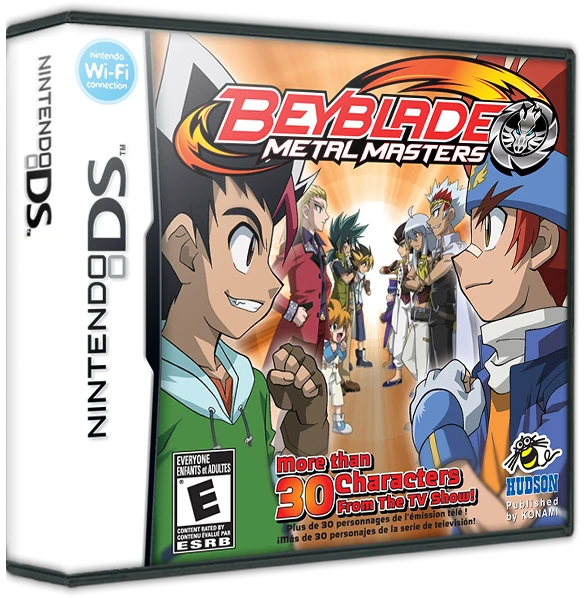 Beyblade Metal Masters Nightmare Rex box art