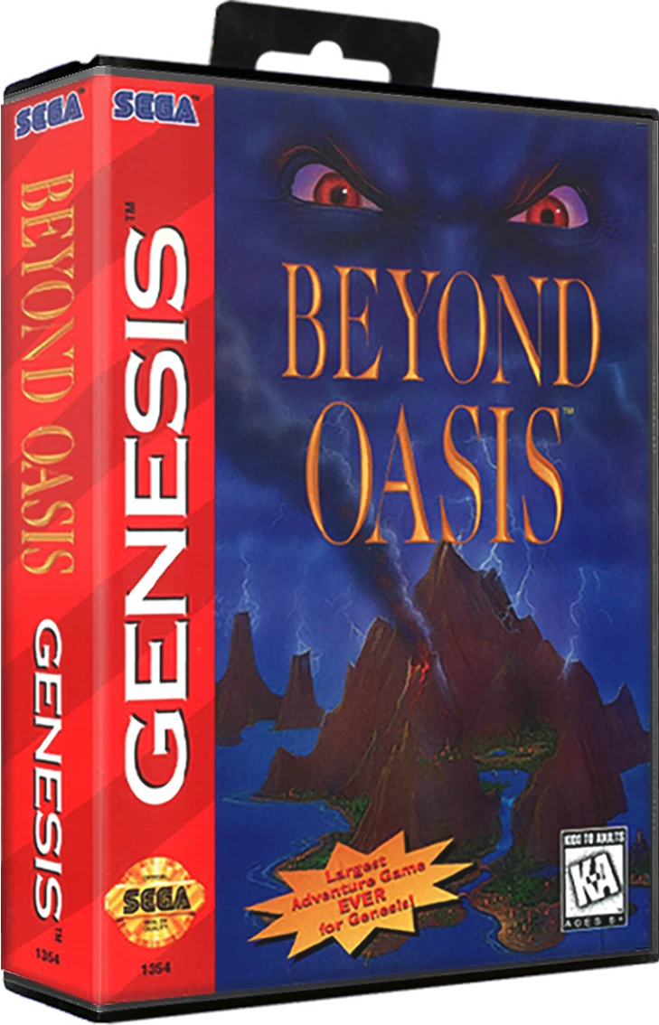 Beyond Oasis box art