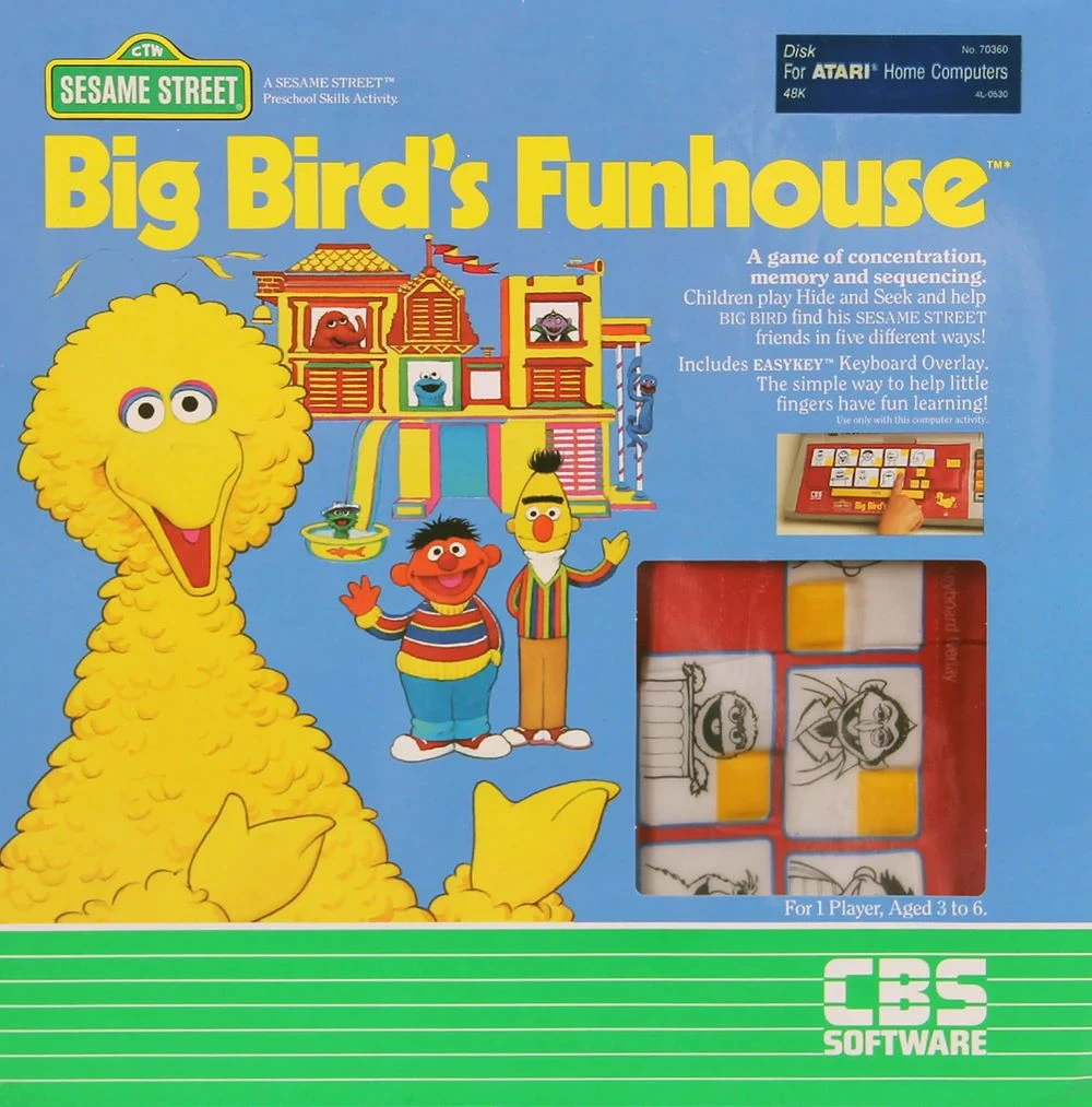 Big Bird's Funhouse box art