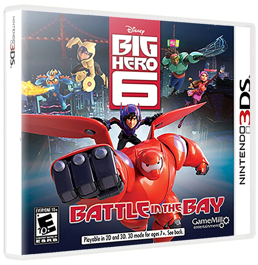 Big Hero 6: Battle in the Bay box art