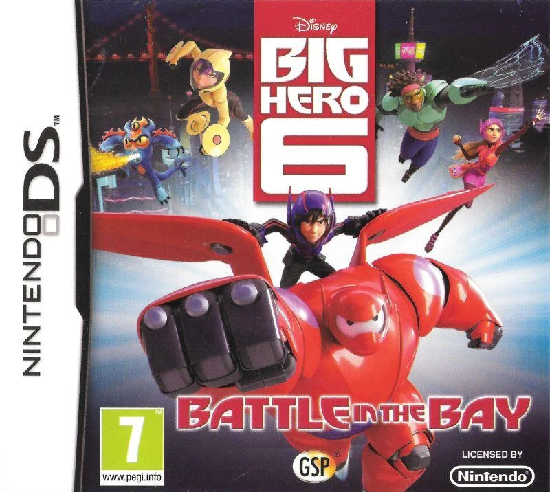 Big Hero 6: Battle in the Bay box art