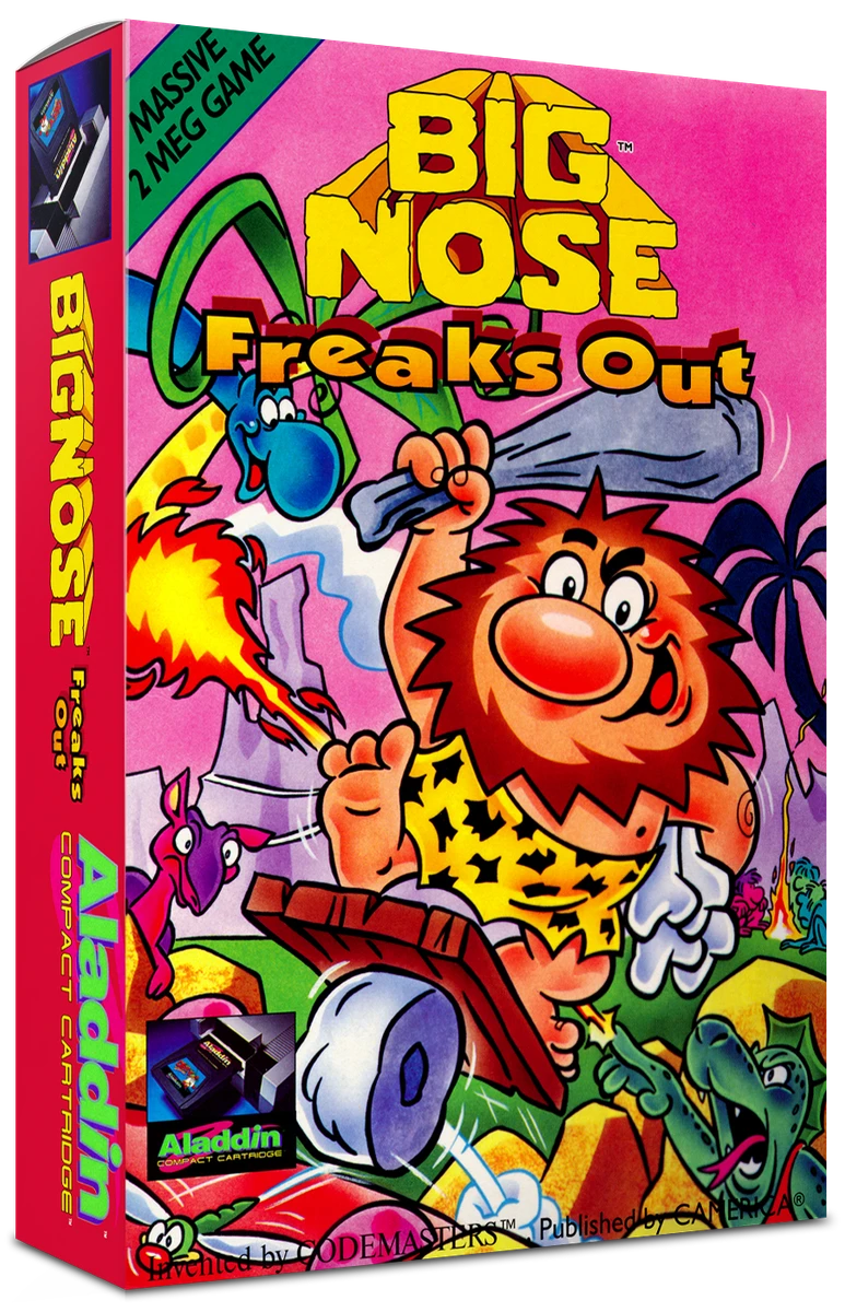 Big Nose Freaks Out [Aladdin] box art