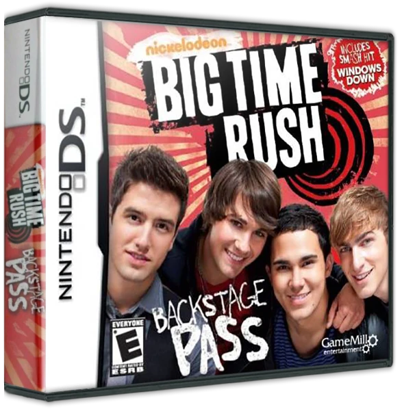 Big Time Rush Backstage Pass box art
