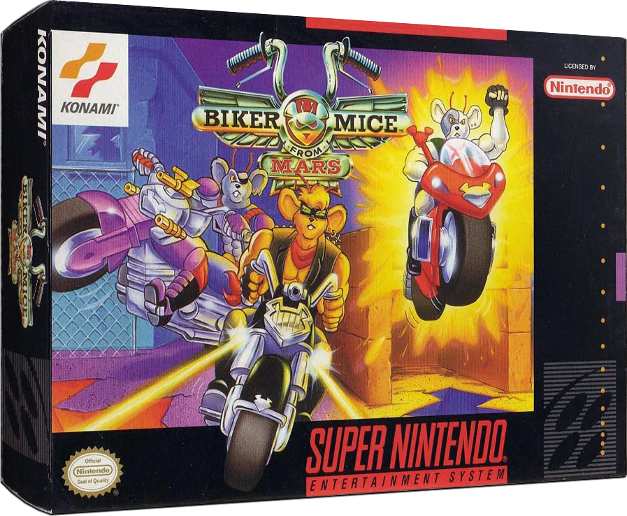 Biker Mice From Mars box art
