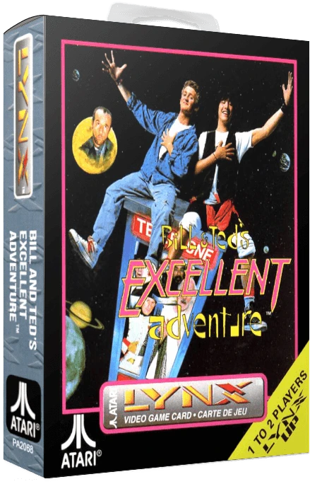Bill & Ted's Excellent Adventure box art