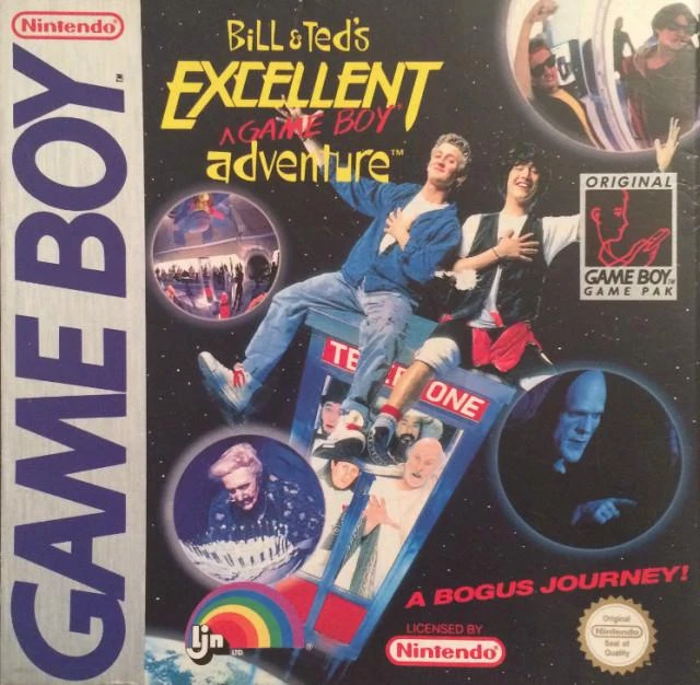 Bill and Ted's Excellent Adventure box art