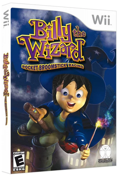 Billy the Wizard: Rocket Broomstick Racing box art