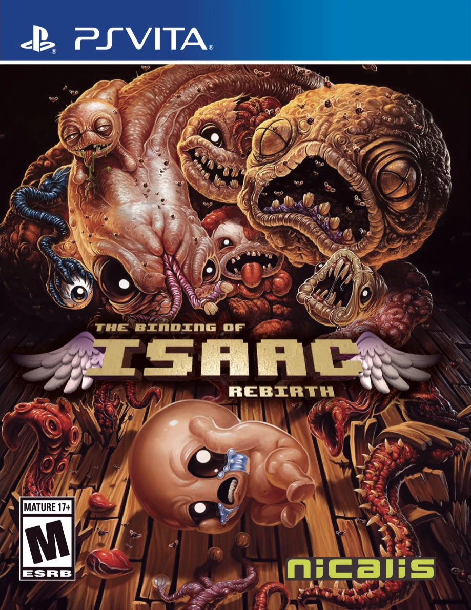 Binding of Isaac Rebirth box art