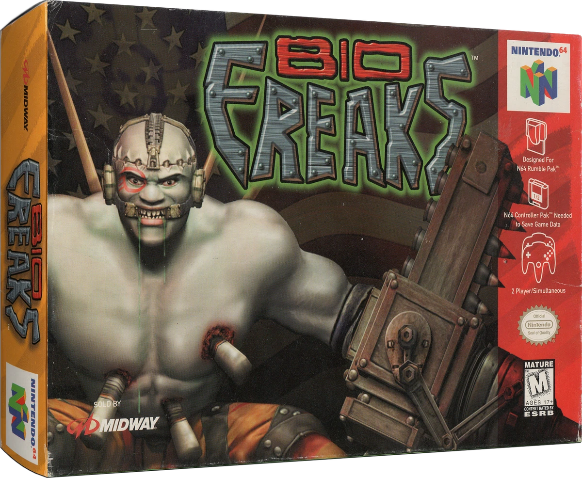 Biofreaks box art