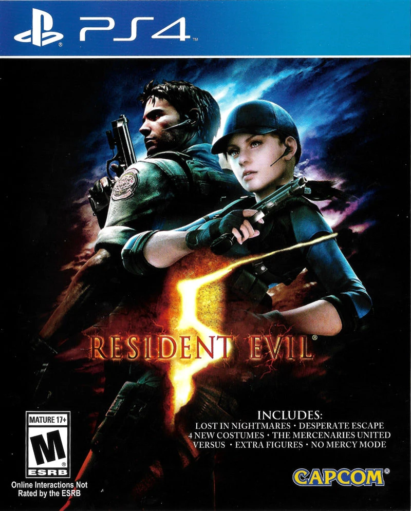 Biohazard 5 box art
