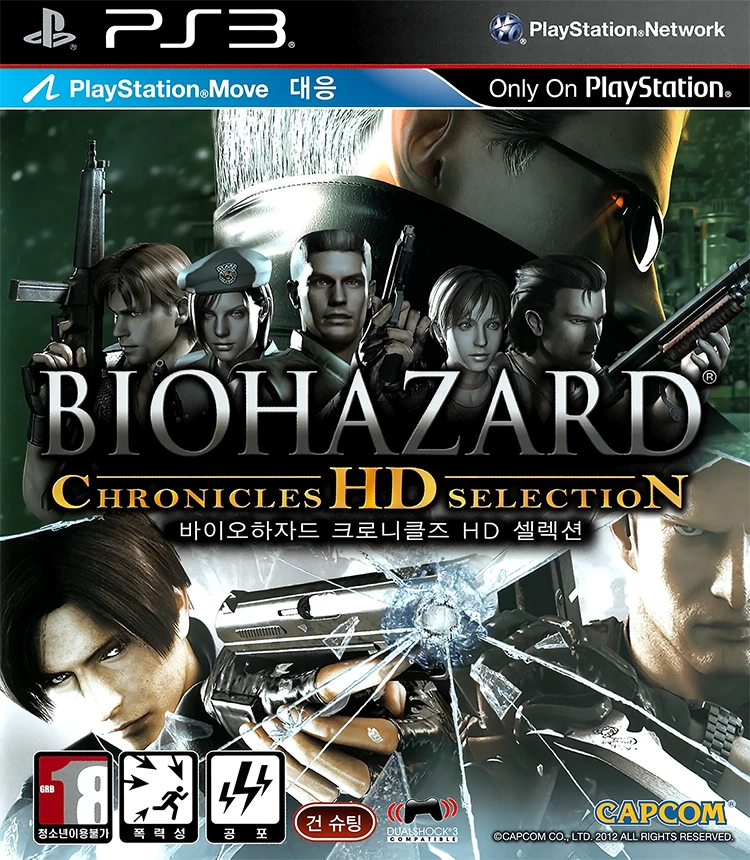 Biohazard Chronicles HD Selection box art