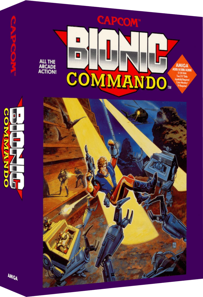 Bionic Commando box art