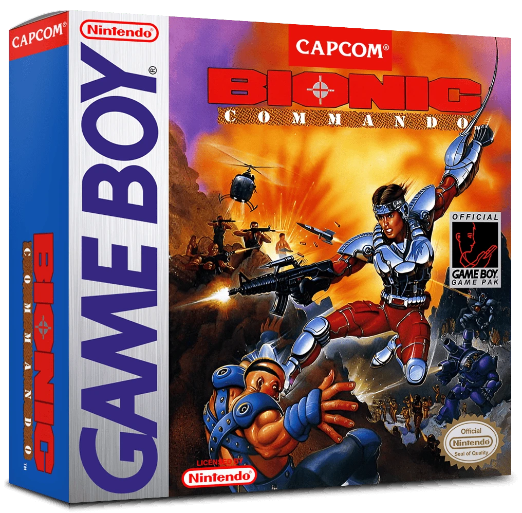 Bionic Commando box art