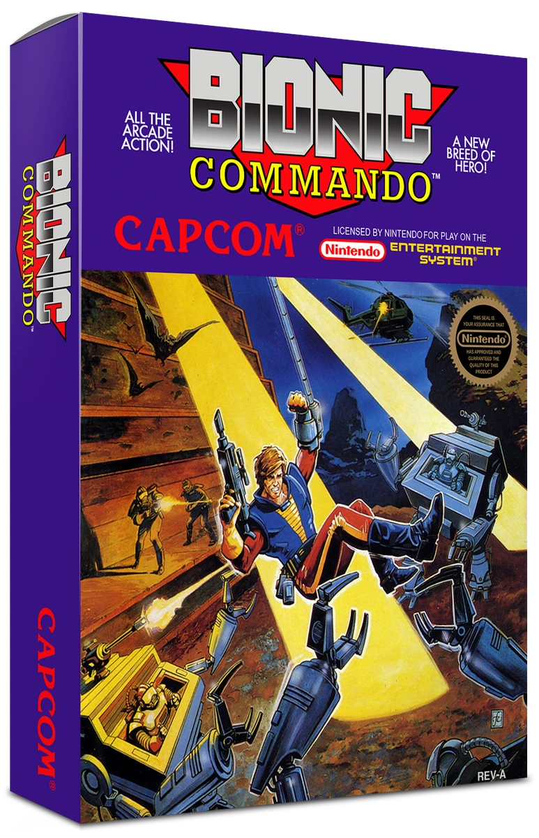 Bionic Commando box art