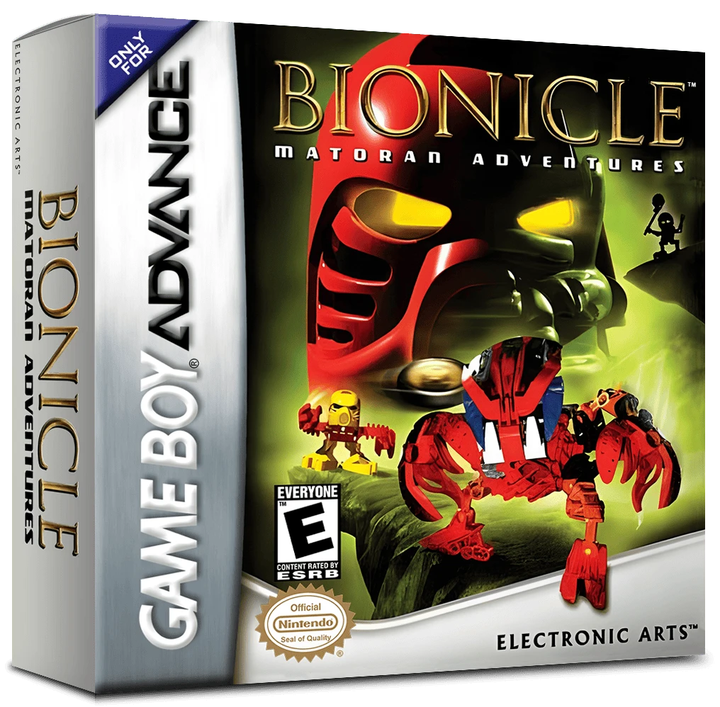 Bionicle Matoran Adventures box art