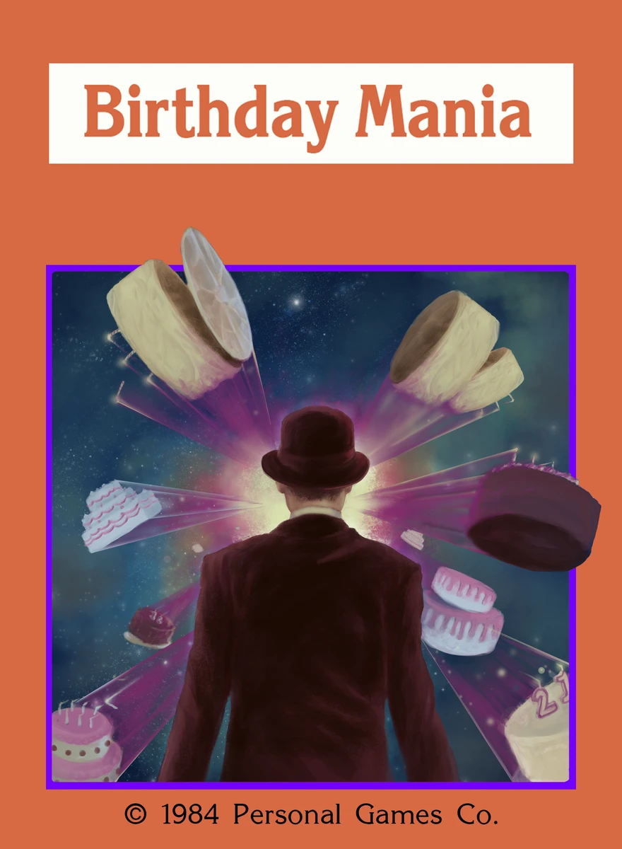 Birthday Mania box art
