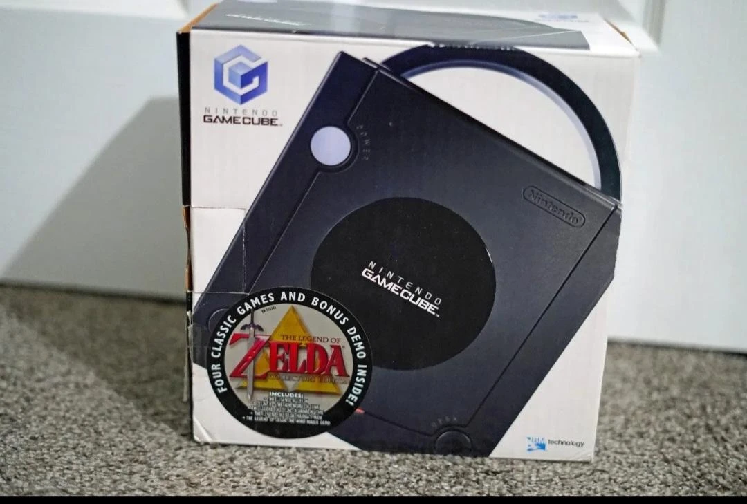Black Gamecube System [Zelda Collectors Edition] box art