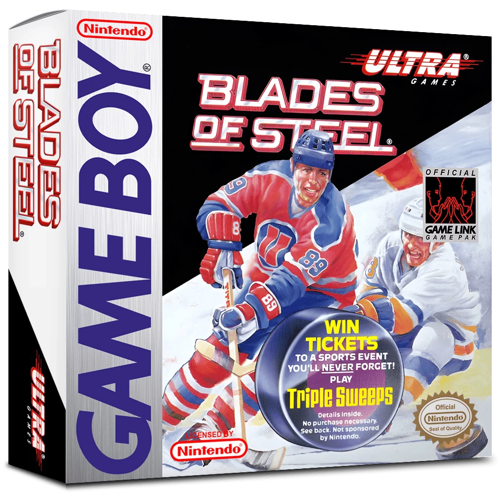 Blades of Steel box art