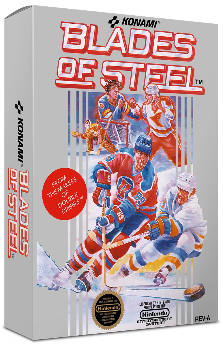 Blades of Steel box art
