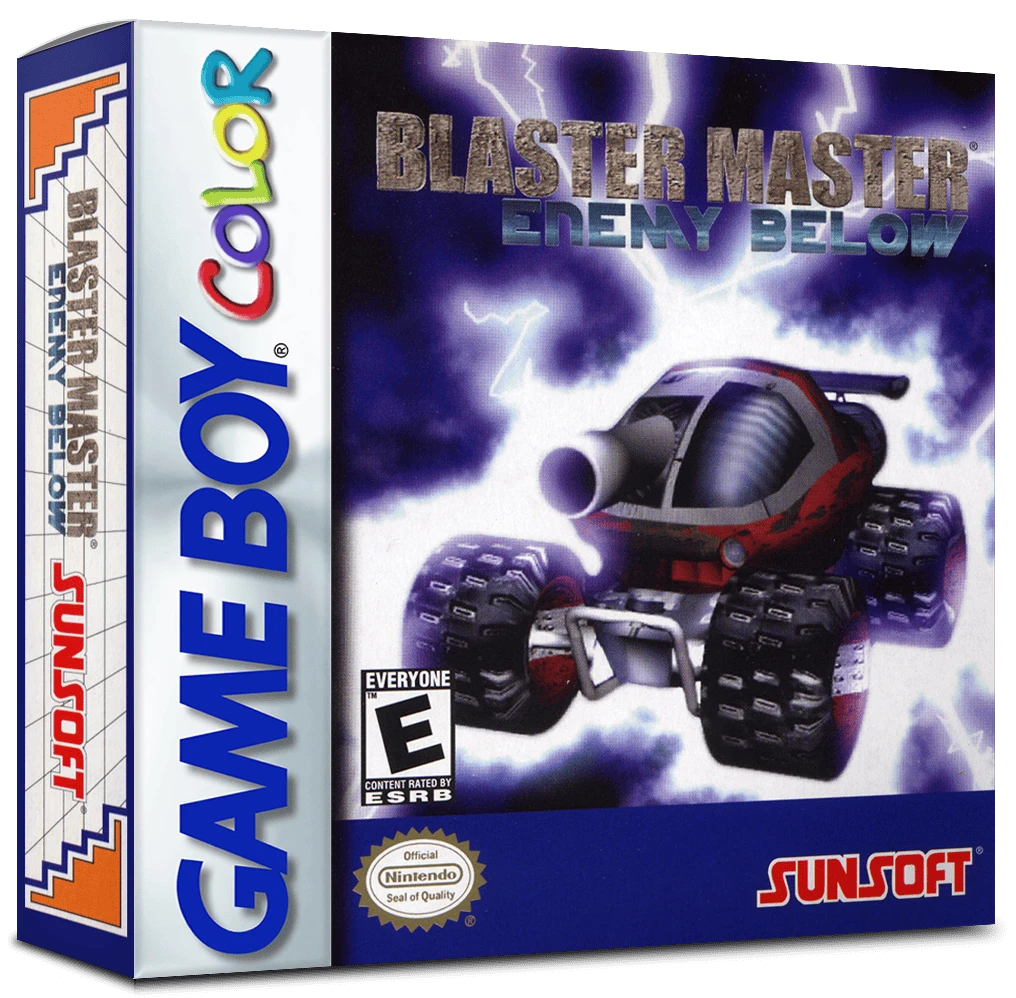 Blaster Master Enemy Below box art