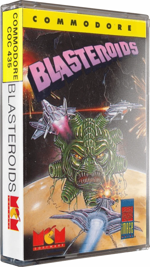 Blasteroids box art