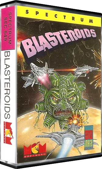 Blasteroids box art