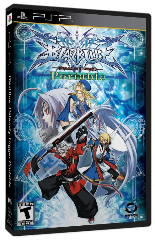 BlazBlue: Calamity Trigger Portable box art
