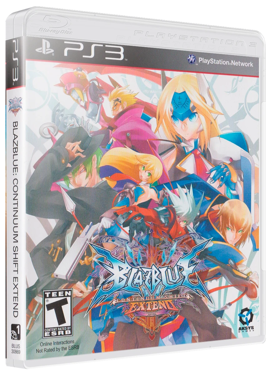 BlazBlue: Continuum Shift Extend box art