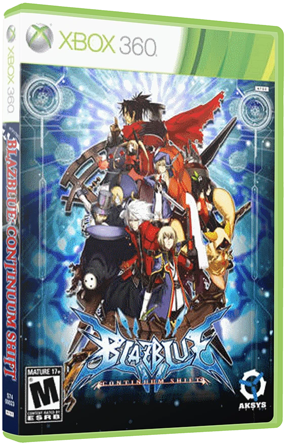 BlazBlue: Continuum Shift box art