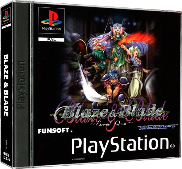 Blaze & Blade: Eternal Quest box art