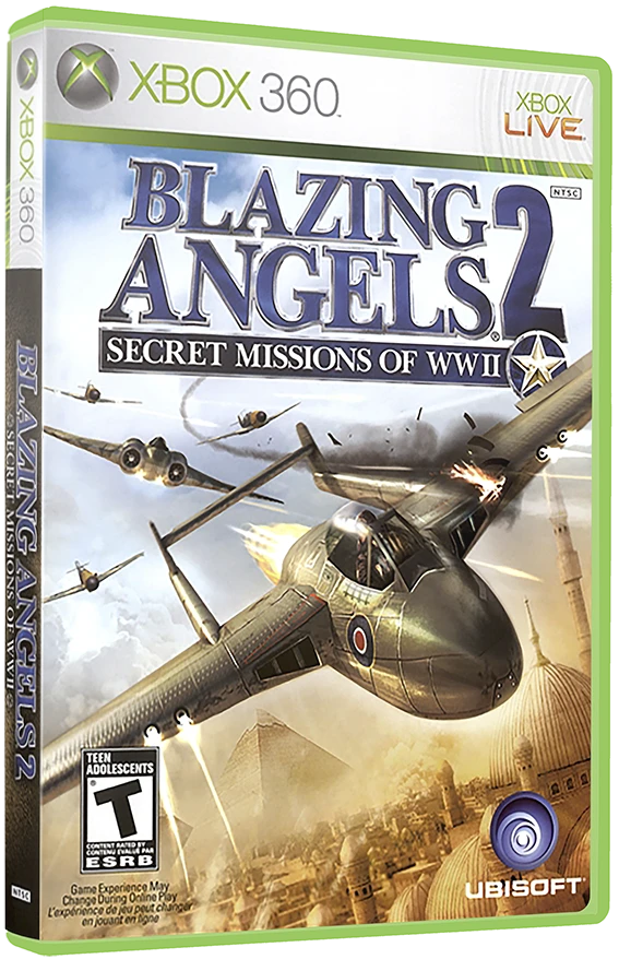 Blazing Angels 2: Secret Missions of WWII box art