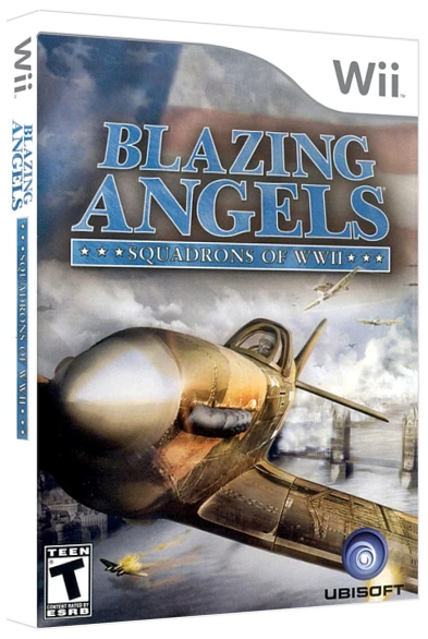 Blazing Angels Squadrons of WWII box art