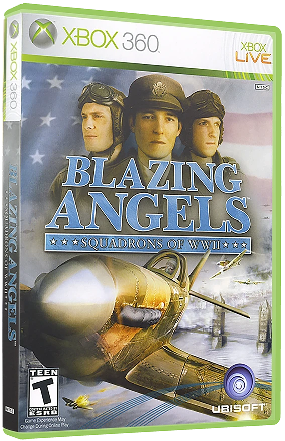 Blazing Angels Squadrons of WWII box art