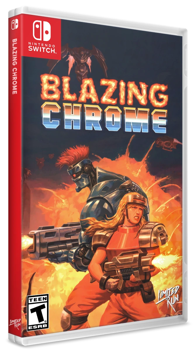 Blazing Chrome box art