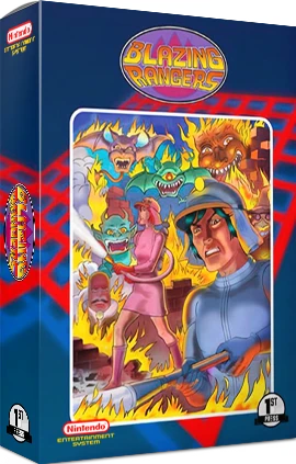 Blazing Rangers box art