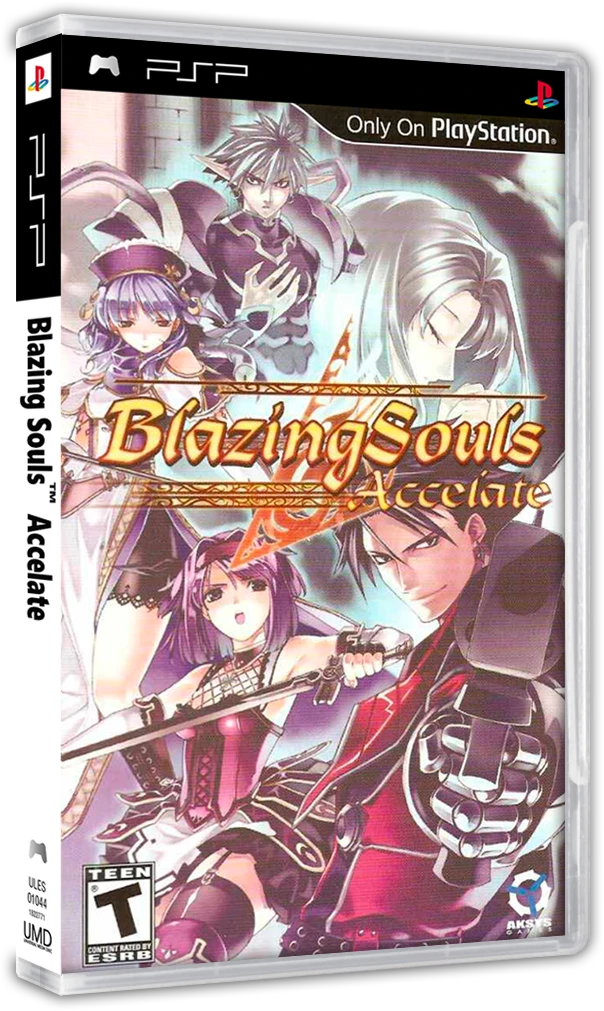 Blazing Souls Accelate box art