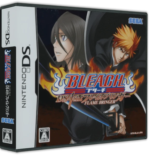 Bleach DS 4th: Flame Bringer box art