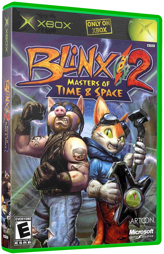Blinx 2: Masters of Time and Space box art