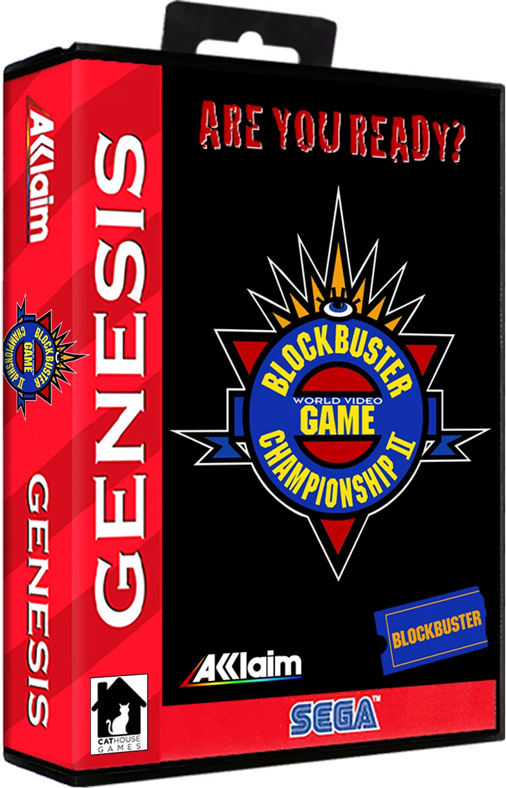 Blockbuster World Video Game Championship II [Reproduction] box art