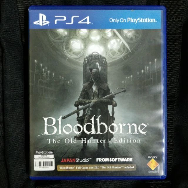 Bloodborne: The Old Hunters Edition box art