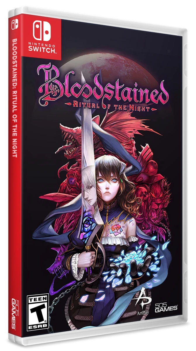 Bloodstained: Ritual of the Night box art