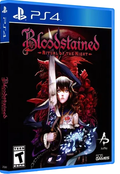 Bloodstained: Ritual of the Night box art
