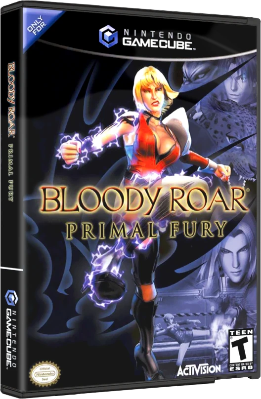 Bloody Roar Primal Fury box art