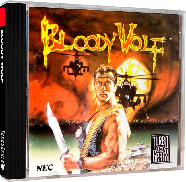 Bloody Wolf box art