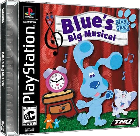 Blue's Clues Blue's Big Musical box art