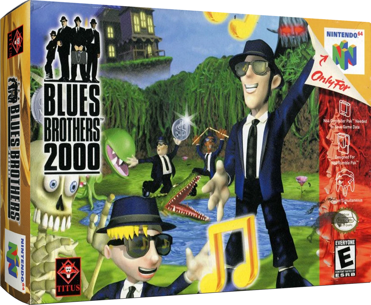 Blues Brothers 2000 box art