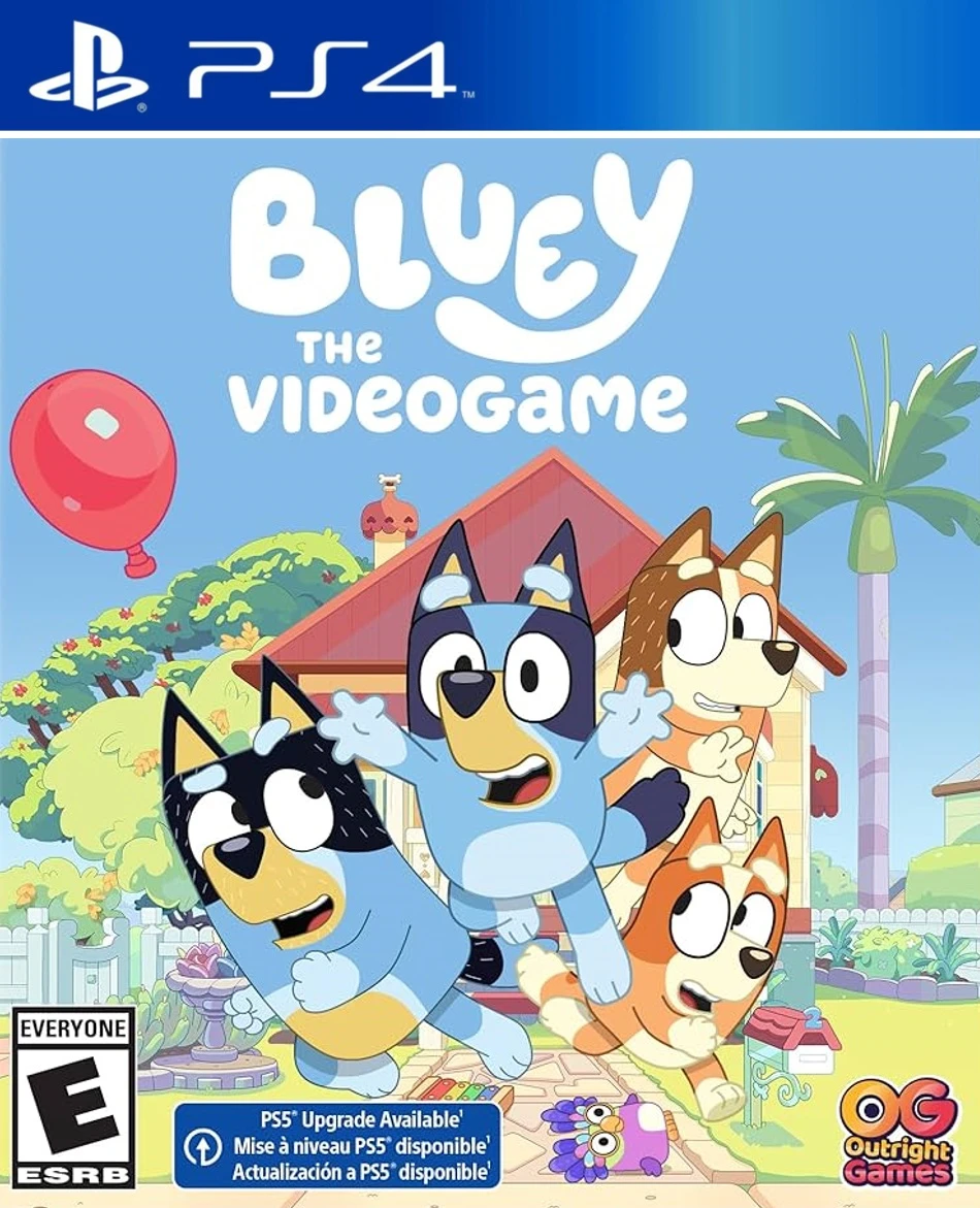 Bluey: The Videogame box art